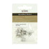 AussieSuperStore Jewellery Making Supplies Dark Silver JF Leather Clamp 10mm (in 2 colors) JF Leather Clamp 10mm | Jewellery Making Accessories 9323823056834 JF170